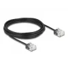 Verkkokaapeli DeLOCK RJ45 Cat.6 UTP 5 m musta