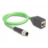 DeLOCK teollisuusverkkotarvike 60571 kaapelin pituus 0,5 m sertifiointi UL 94