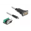 DeLOCK sovitin USB 2.0 Type-C sarjaporttiin RS-422/485 2 m 5V