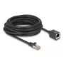 Verkkokaapeli DeLOCK 90320 RJ-45 Cat6a 1 m musta
