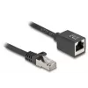 Verkkokaapeli DeLOCK 90318 RJ-45 Cat6a 5 m musta