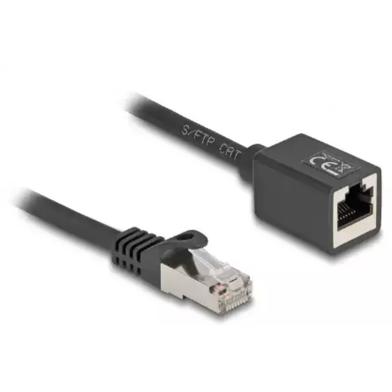 Verkkokaapeli DeLOCK 90318 RJ-45 Cat6a 5 m musta