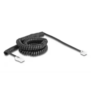 DeLOCK puhelinkaapeli 5 m musta 88481 RJ-11 RJ-45