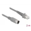 Verkkokaapeli DeLOCK 90167 RJ-50 8-napainen liitinrima 2 m harmaa