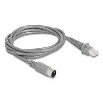Verkkokaapeli DeLOCK 90167 RJ-50 8-napainen liitinrima 2 m harmaa