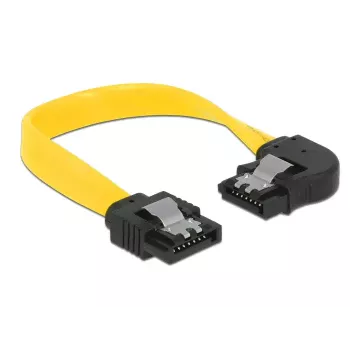 SATA-kaapeli DeLOCK 83957 0,1 m 7-napainen musta keltainen