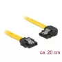 SATA-kaapeli DeLOCK 83958 0,2 m SATA 7-napainen musta keltainen
