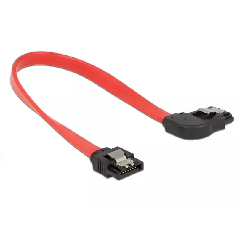 SATA-kaapeli DeLOCK 83967 0,2 m SATA 7-napainen musta punainen