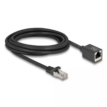 Verkkokaapeli DeLOCK 90317 RJ-45 Cat6a 3 m musta