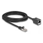 Verkkokaapeli DeLOCK 90317 RJ-45 Cat6a 3 m musta