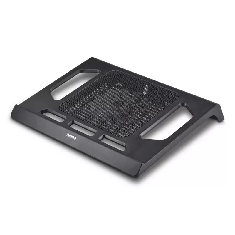 Hama 00126809 Black kannettavan jäähdytysalusta, hiljainen, enintään 15,6" (40 cm), musta