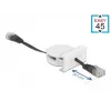 Verkonvetokaapeli DeLOCK Easy 45 -moduuli RJ45 Cat.5e musta