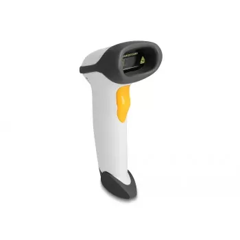 DeLOCK USB-viivakoodilukija 1D laser vaaleanharmaa käsikäyttöinen kaapelilla RJ-50