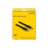 DeLOCK USB4 40 Gbit/s koaksiaalikaapeli 1,2 m USB PD 3.1 240 W