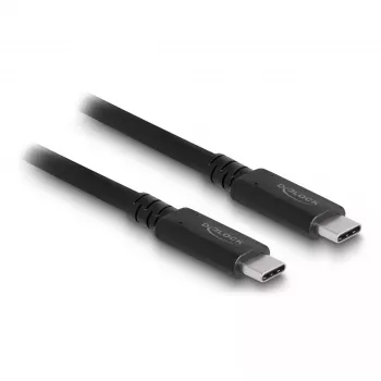 DeLOCK USB4 40 Gbit/s koaksiaalikaapeli 1,2 m USB PD 3.1 240 W