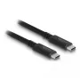 DeLOCK USB4 40 Gbit/s koaksiaalikaapeli 1,2 m USB PD 3.1 240 W