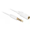 Audiokaapeli DeLOCK 84717 0,5 m 3,5 mm valkoinen