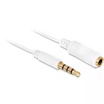Audiokaapeli DeLOCK 84717 0,5 m 3,5 mm valkoinen