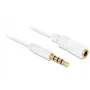 Audiokaapeli DeLOCK 84717 0,5 m 3,5 mm valkoinen