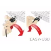 USB-kaapeli DeLOCK 84806 USB 2.0 0,5 m USB A Micro-USB B valkoinen