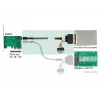 Kaapeli DeLOCK 0,75 m SFF-8643/U.2 SFF-8639+SATA