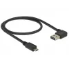 USB-kaapeli DeLOCK 0,5 m USB2.0-A USB2.0 Micro-B
