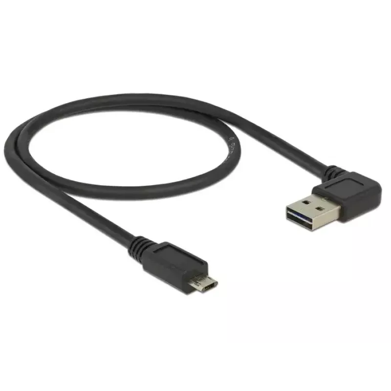 USB-kaapeli DeLOCK 0,5 m USB2.0-A USB2.0 Micro-B