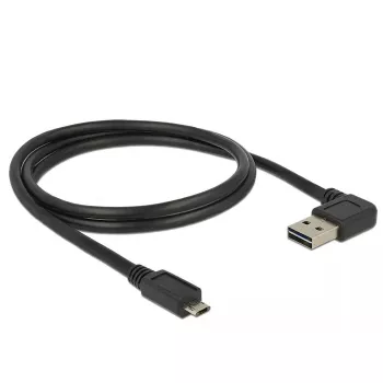 USB-kaapeli DeLOCK 85165 USB 2.0 1 m USB A Micro-USB B musta