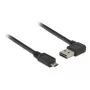 USB-kaapeli DeLOCK 2 m USB2.0-A USB2.0 Micro-B 85166