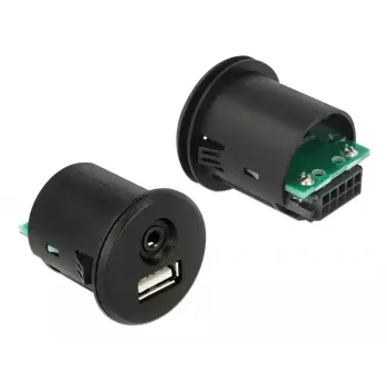USB-kaapeli DeLOCK 85718 1,5 m USB A musta