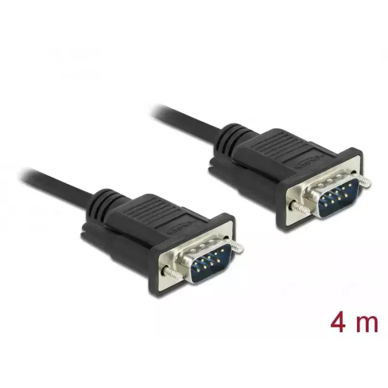 Sarjakaapeli DeLOCK 86618 musta 4 m