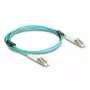 DeLOCK kuitukaapeli LC duplex LC duplex OM3 2 m