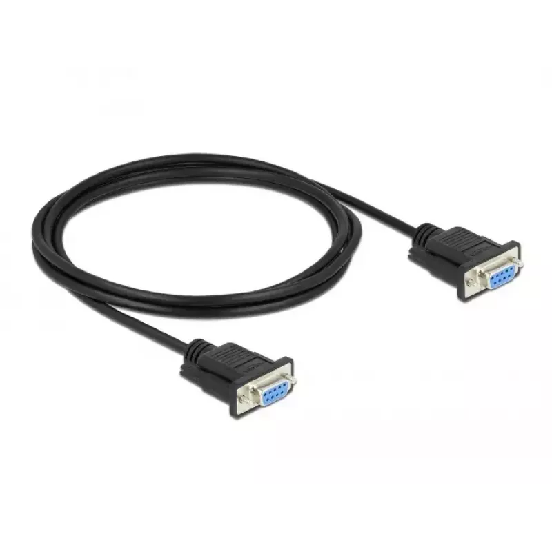 Sarjakaapeli DeLOCK 87785 musta 2 m DB-9