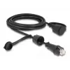 DeLOCK verkkokaapeli RJ45-uros - RJ45-uros Cat.6 STP 3 m IP68 vedenpitävä