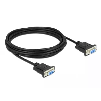 Sarjakaapeli DeLOCK 87784 musta 5 m DB-9