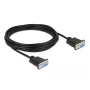 Sarjakaapeli DeLOCK 87784 musta 5 m DB-9