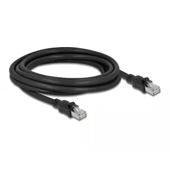 Verkkokaapeli DeLOCK RJ45 Cat.6A F/UTP 3 m musta