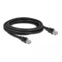 Verkkokaapeli DeLOCK RJ45 Cat.6A F/UTP 3 m musta