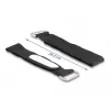 Tarranauha-kaapelikiinnike DeLOCK 203x20mm musta 5 kpl