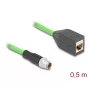 DeLOCK 60572 teollisuusverkkotarvike 0,5 m UL 94