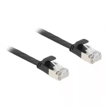 DeLOCK 81165 RJ-45 Cat6a 2 m musta