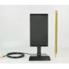 Delock 88992 LTE-antenni, SMA, 2-4 dBi, kaikkisuuntainen, magneettijalka, ULA 100 1 m kaapeli, musta