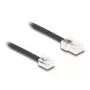 DeLOCK 88038 puhelinkaapeli 5 m musta RJ-45 RJ-11