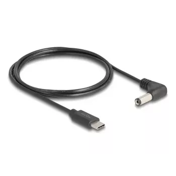 DeLOCK 85398 virtakaapeli musta 1,5 m USB C 5,5 x 2,1 mm