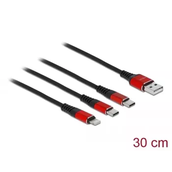USB-latauskaapeli 3-in-1 DeLOCK 86708