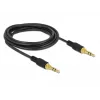 Audiokaapeli DeLOCK 85551 3 m 3,5 mm musta