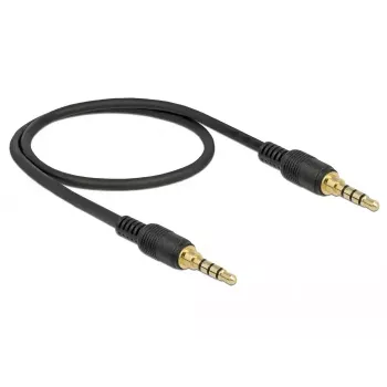Audiokaapeli DeLOCK 85592 0,5 m 3,5 mm musta