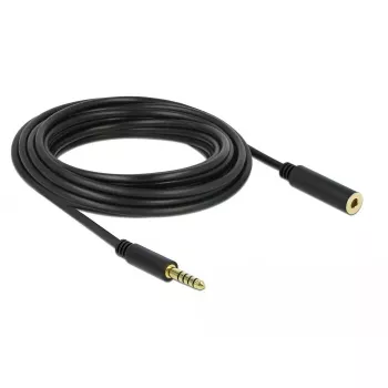 Audiokaapeli DeLOCK 85799 5 m 4,4 mm musta