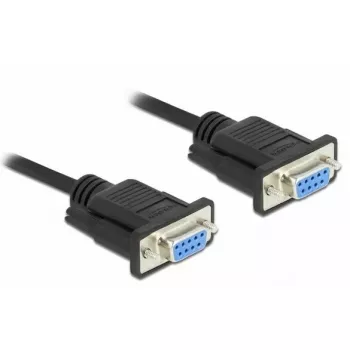 Sarjakaapeli DeLOCK RS-232 D-Sub 9 naaras-naaras null modem 87278