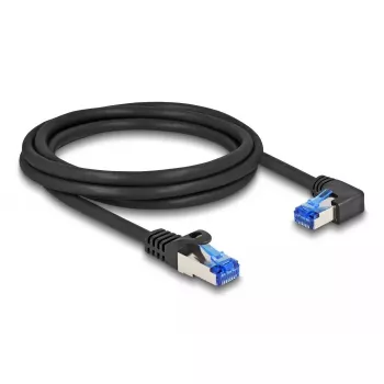Verkkokaapeli DeLOCK RJ45 Cat.6A S/FTP 2 m musta